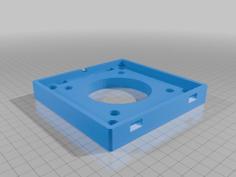 Repurpose Dell Monitor Stand VESA 100 75 Adapter 3D Printer Model