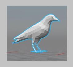 Crow Blackbird 3D Printer Model