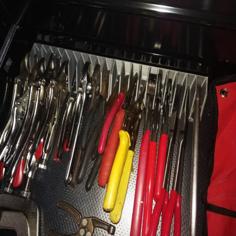 Wrench & Pliers Organizer 3D Printer Model