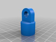 Universal Bottle Cap Tripod 3D Printer Model