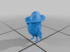 Cyborg MR P From Piggy 3D Printer Model