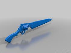 Squall’s Gunblade Final Fantasy 8 3D Printer Model