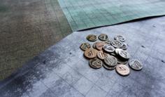 V2 Coins For Dungeons And Dragons & Tabletop Games 3D Printer Model