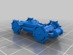 Fire Nation Tank 3D Printer Model