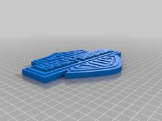 Magnetic Harley Davidson Sign 3D Printer Model