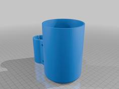 Cup Holder For Walkers REMIX 3D Printer Model