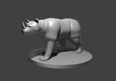 Rhinobear 3D Printer Model