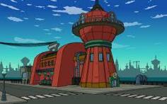 Futurama – Planet Express Building 3D Printer Model