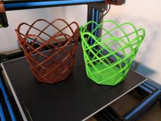 Spiral Basket 3D Printer Model