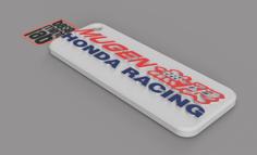 Honda Mugen Power – Key Chain – Portachiavi – Porte Clès – 钥匙链 3D Printer Model