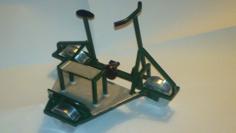 Track Bike/Trolley “KIT” H0_Scale 1/87 3D Printer Model