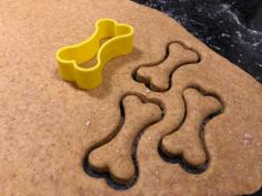 Dog Bone Cookie Cutter 3D Printer Model