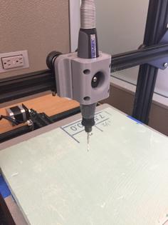 CNC Router (Dremel) Upgrade For CR-10 3D Printer Model