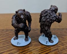 Gloomhaven Monster: Cave Bear 3D Printer Model