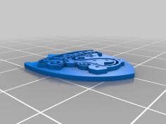 Harry Potter House Badges 3D Printer Model