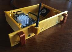 6″ Rack, Orange PI Zero, W/Chassis Fan 3D Printer Model