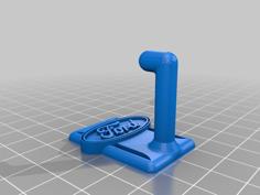 Ford Key Ring Hook 3D Printer Model