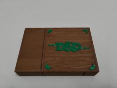 Compact Wooden DND Box/Tower/Tracker 3D Printer Model