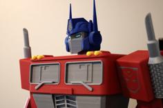 Big Optimus Prime! – Multi Material Model 3D Printer Model