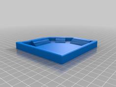 Reptile, Amphibian Water/bath Bowl 3D Printer Model