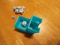 Compact Dice Tower 3D Printer Model