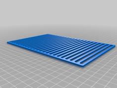 Page Ruler V1 (line-spacer) Rhodia Notebook 3D Printer Model