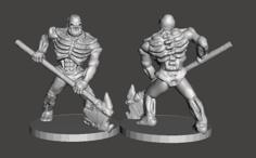 Supportless Orc Skelly 3D Printer Model