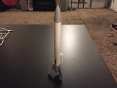 Mini Model Rocket 3D Printer Model