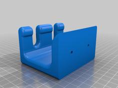 Under Desk Backpack Hook 3D Printer Model