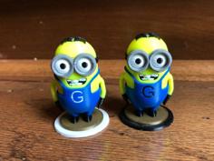 Minion Chess Set (multi-material) 3D Printer Model