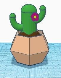 Cactus 3D Printer Model