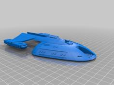 Star Trek Norway Class 1:2000 3D Printer Model