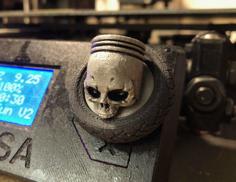 Prusa Knobs – Motorcycle Wheel – Skull Piston 3D Printer Model