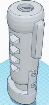 Nerf Barrel “Icicle” 3D Printer Model