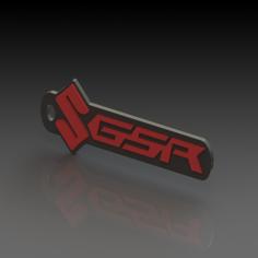 Suzuki GSR Keychain 3D Printer Model