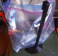 Zip Lock Bag Holder 3D Printer Model