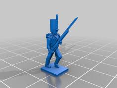 1-100 British 1805 Infantry Pack 1-1 REVISED 3D Printer Model