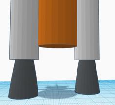 Rocket Space Shuttle 3D Printer Model