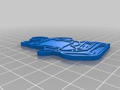 Intelligence Perk Pin 3D Printer Model