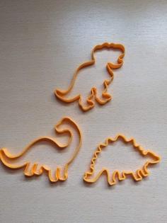 Dinosaurio Dino Cookie Cutter 3D Printer Model