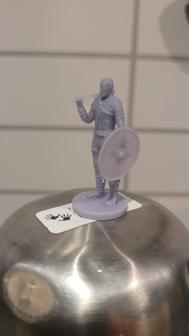 32mm Viking Warrior 3D Printer Model