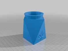 Simple Cup For Weed Tools 3D Printer Model