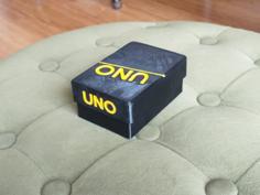 Uno Card Box With Label 3D Printer Model