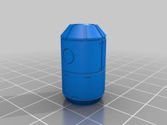 Sci-Fi Storage Tanks (Scatter Terrain, 3 Types) 3D Printer Model