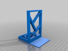 Bookshelf End 3D Printer Model