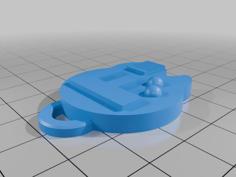 ATHF Foreigner Belt Keychain 3D Printer Model