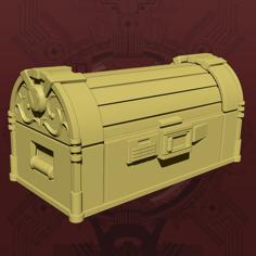 Space Pirate’s Treasure Chest 3D Printer Model