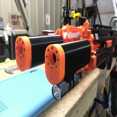 Nerf Suppressor/Silencer 3D Printer Model