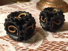 Steampunk Dice 3D Printer Model