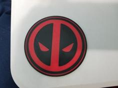 Deadpool Coaster (Dual Extrusion) 3D Printer Model